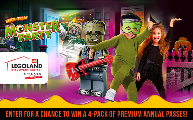 Enter to Win a 4 pack of Annual Passes to LEGOLAND Discovery Center