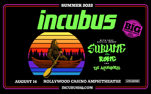 Win Tickets to see Incubus with Sublime