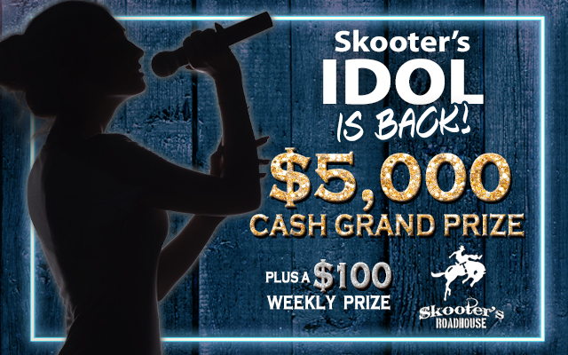 <h1 class="tribe-events-single-event-title"> Skooter’s Idol is Back!</h1>