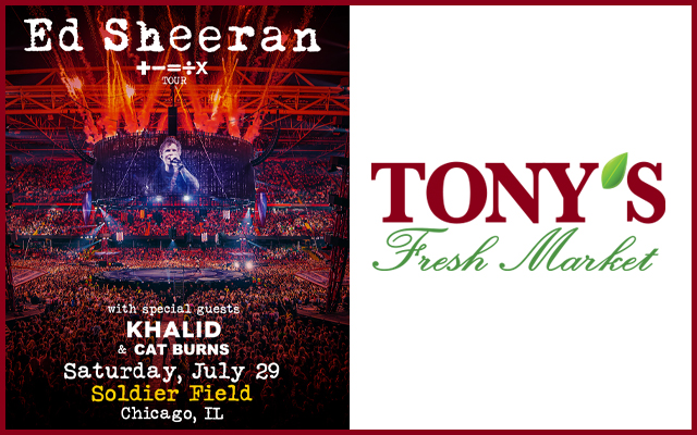 <h1 class="tribe-events-single-event-title">Register to Win Ed Sheeran Tickets with Jillian at Tony’s Fresh Market</h1>