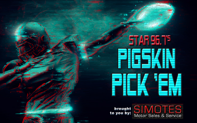 Star 96.7's 'Pigskin Pick'em'