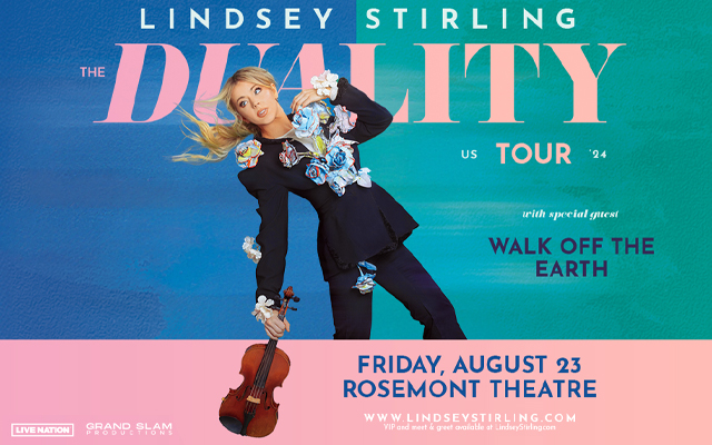 Enter for your Chance to see Lindsey Stirling at the Rosemont Theatre!